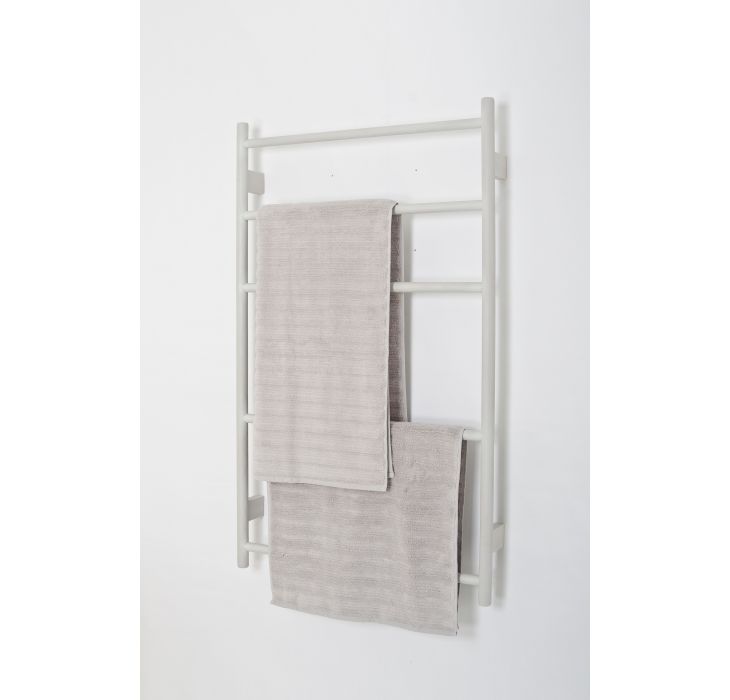Oyster Grey Oak Wall Bar Towel Ladder